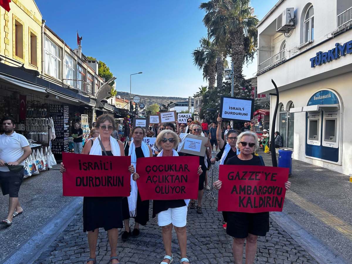 FİLİSTİNLİ KADINLARI DESTEKLEDİK